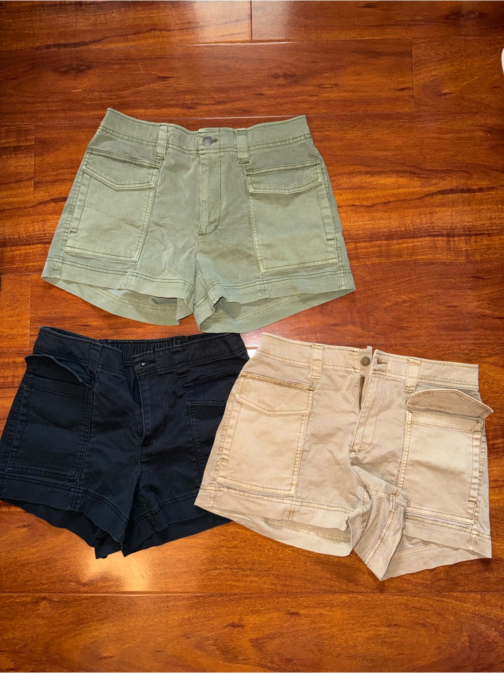 Old navy 3-Pack Utility Cargo Shorts NWOT
